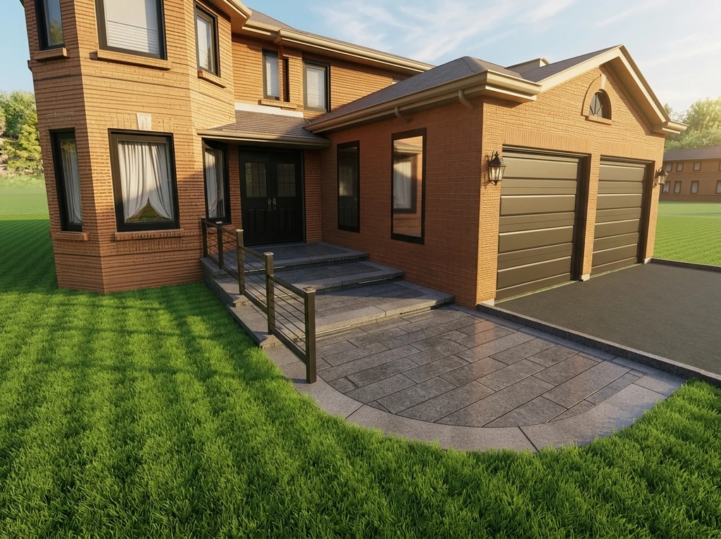 Full Rebuild — Smooth Finish — rebuilt entrance — front view