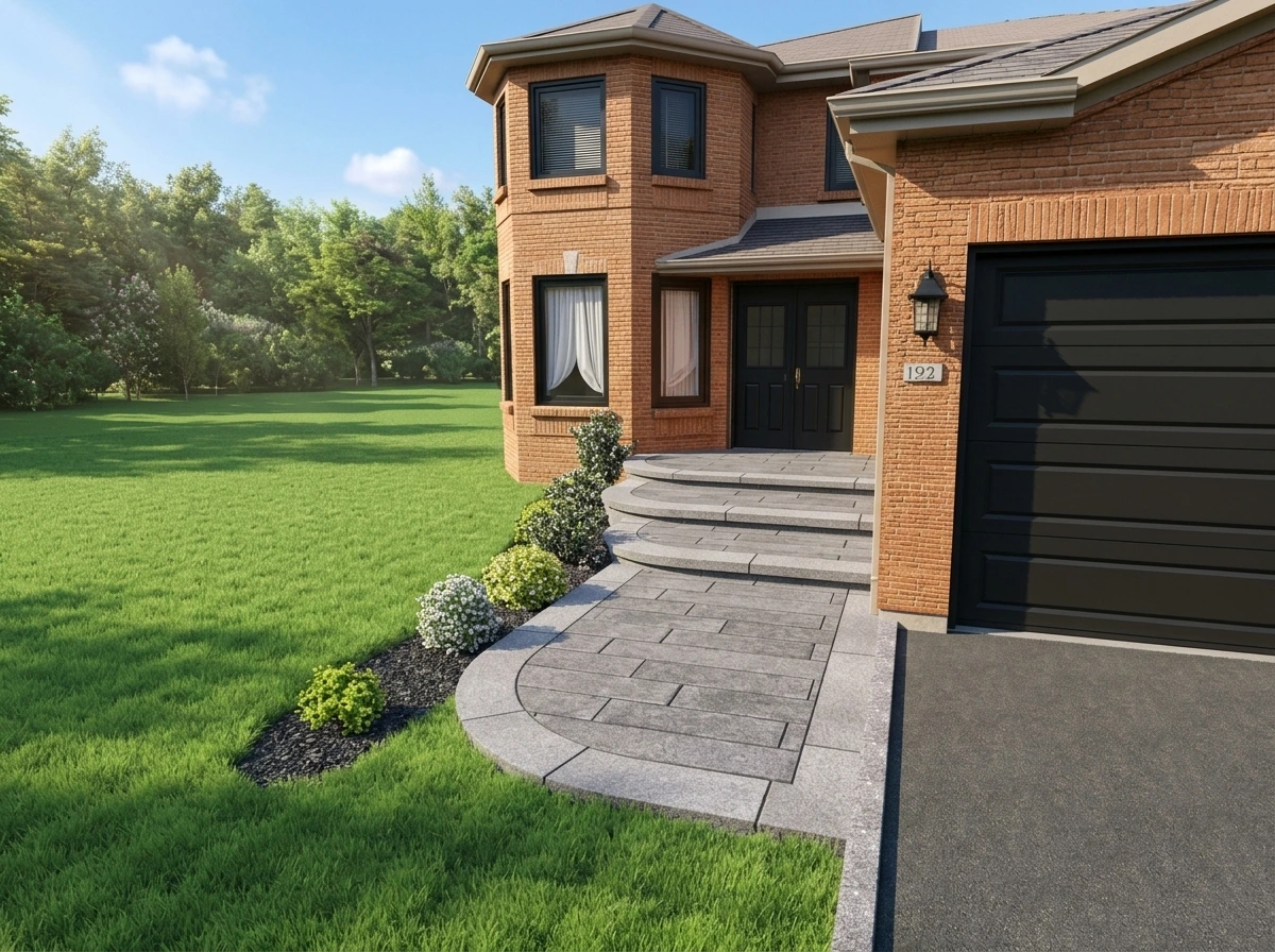 Full Rebuild — Smooth Finish — front entrance visual